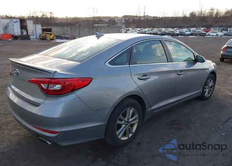 2015 Hyundai Sonata Se z USA, uszkodzony, nr VIN 5NPE24AF5FH087464
